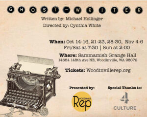 Woodinville Repertory Theatre - Ghost-Writer